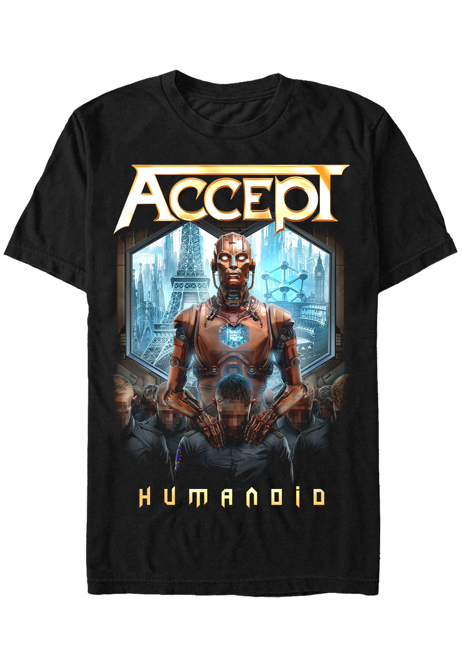 Accept - Humanoid Cover - T-Shirt  | Neutral-Image